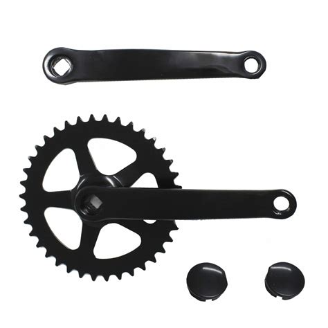 Fixed Gear Crankset Single Speed Track Bike T Mm Crank Fixed