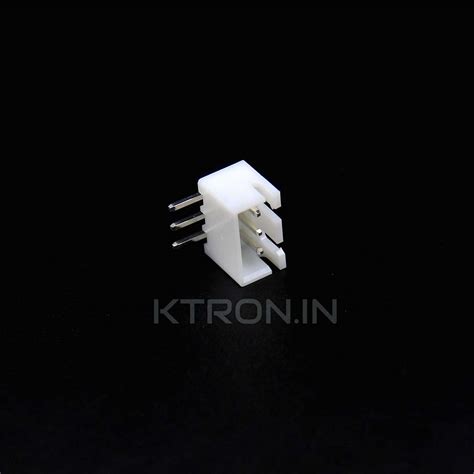 Buy 3 Pin JST Male Right Angle Connector 2 54mm Pitch KTRON India