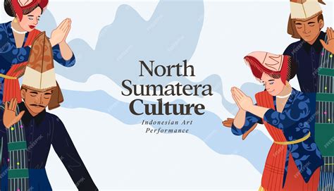 premium vector tatak dance flat design layout idea  tourism event