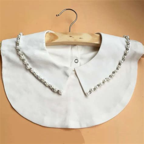 Aliexpress Buy Fashion Women Detachable Collar Peter Pan Collar