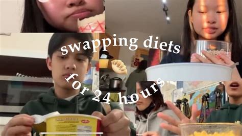 Swapping Diets With My Friend For 24 Hours Youtube