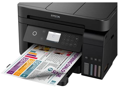 Impressora Multifuncional Epson Ecotank L Tanque De Tinta Wi Fi