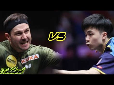 Lin Yun Ju Vs Timo Boll German League Short Ver Youtube