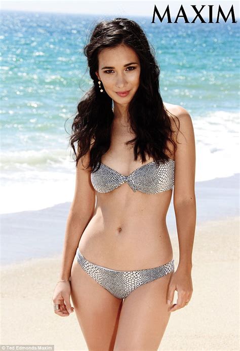 Arrow Starlet Celina Jade Flaunts Taut Bikini Body In Maxim Bags Hot