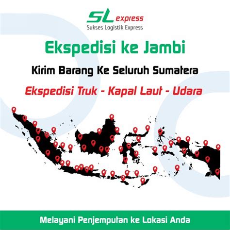 Ekspedisi Ke Jambi Kirim Barang Murah Dan Cepat