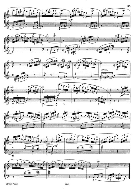 Haydn Franz Josef Keyboard Sonata No In C Major Hob Xvi For