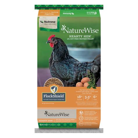 Murdochs Nutrena Naturewise Hearty Hen Poultry Feed 18 Soy Free Protein Pellet