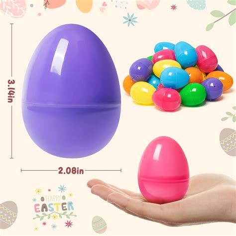 Snapklik Plastic Easter Eggs Bulk Empty Easter Eggs