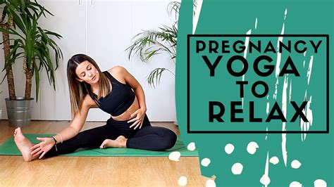 Relaxing Pregnancy Yoga Prenatal Bedtime Yoga Well With Hels Youtube