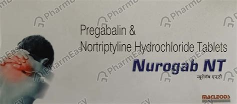 Nurogab Nt Strip Of 10 Tablets Uses Side Effects Price And Dosage