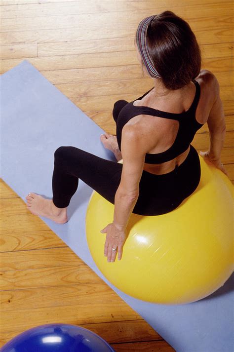 Pilates Exercises Photograph By Steve Percival Science Photo Library