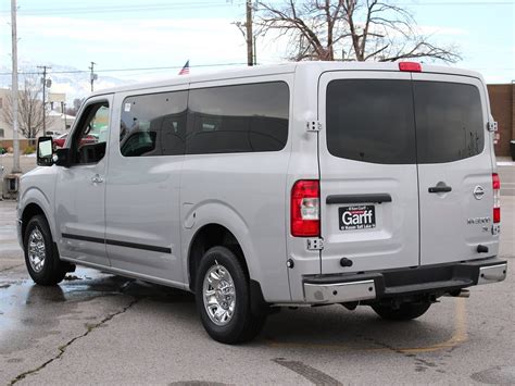 New 2020 Nissan Nv Passenger Nv3500 Hd Sl Full Size Passenger Van In Salt Lake City 1n00212