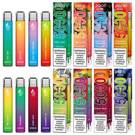 Poco Huge Puffs Puff Disposable E Cigarettes Original Vape