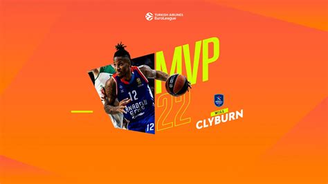 Mvp De La Jornada Will Clyburn Anadolu Efes Istanbul