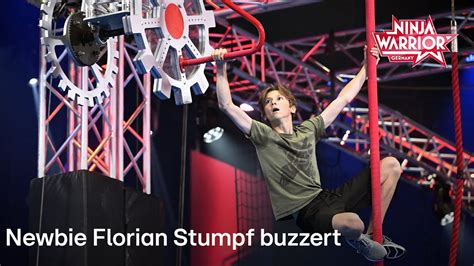 Newbie Florian Stumpf Buzzert Ninja Warrior Germany 2023 YouTube