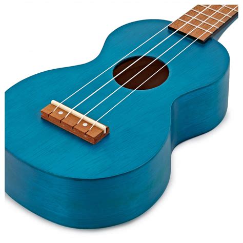 Mahalo Kahiko Ukulele Transparent Blue At Gear Music