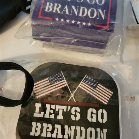 Lets Go Brandon Other Lets Go Brandon Stickers Face Masks Balloons