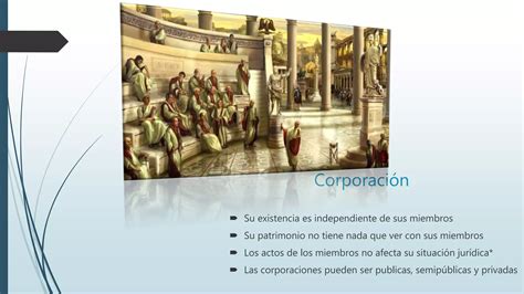 Derecho Romano Persona Moral PPT