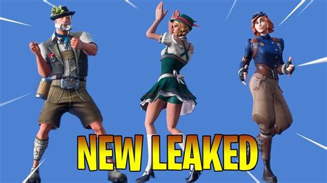 New Leaked Skins And Emotes Season 6 Fortnite Youtube