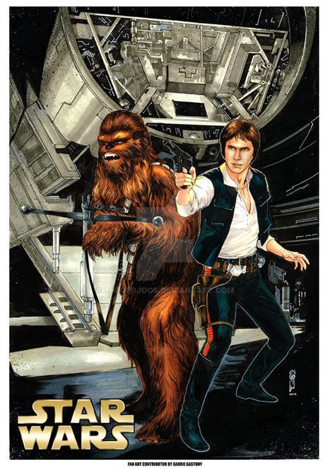 Chewbacca and Han Solo by Thegerjoos on DeviantArt