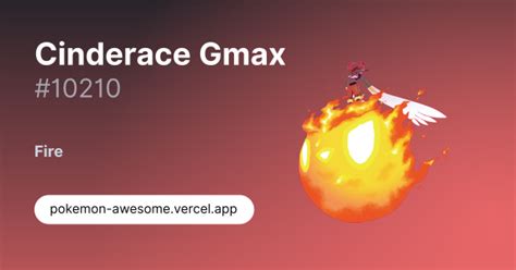 Cinderace Gmax