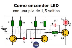 Circuitos Con Led Proyectos Diagramas Esquemas Con Led