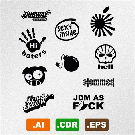 Jdm Stickers Clipart 10 Free Cliparts Download Images On Clipground 2024