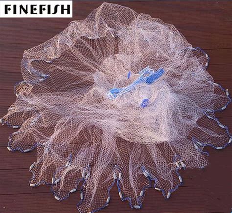 Finefish Fishing Network Fishing Net M Small Mesh Folding