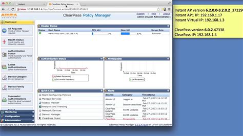 8021x Authentication With Aruba Instant And Clearpass Youtube