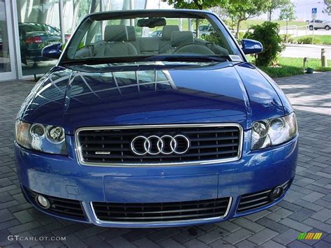 Caribic Blue Pearl Effect Audi A Quattro Cabriolet