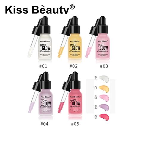 Kiss Beauty Liquid Highlighter Face Brighten Makeup Shimmer Bronzer