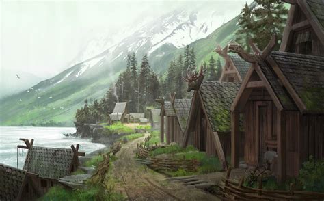 Viking Village Concept Art | Images and Photos finder