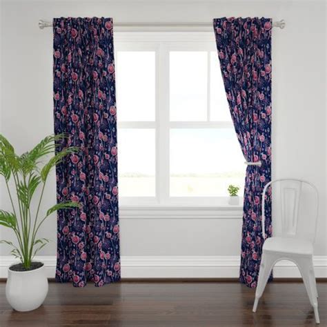 Shop Curtain Panels Roostery Home Decor Products Floral Curtains