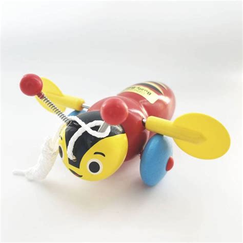 Buzzy Bee Pull Along Toy Kiwi Shop