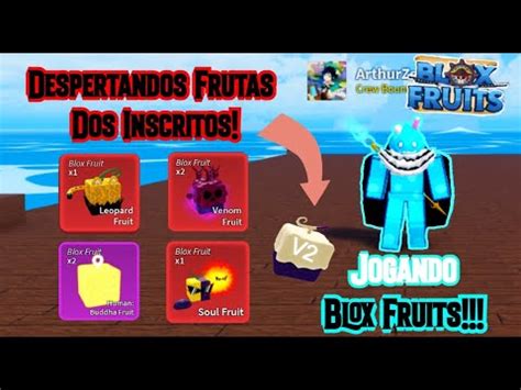 Jogando Blox Fruits Ao Despertando Frutas Dos Inscritos