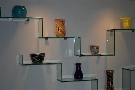 15 Best Ideas Wall Mounted Glass Display Shelves