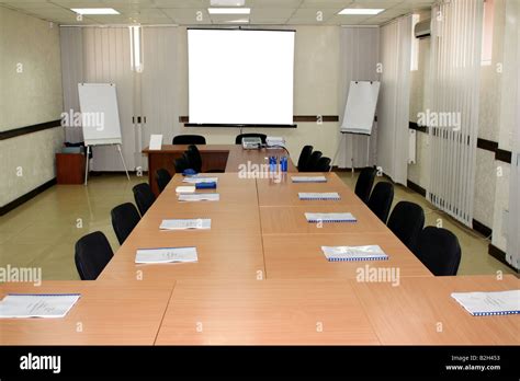 Empty Study Room Stock Photo Alamy