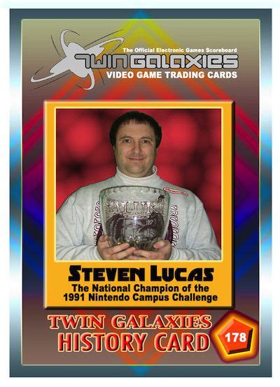 The Walter Day Collection Trading Card Spotlight Steven Lucas