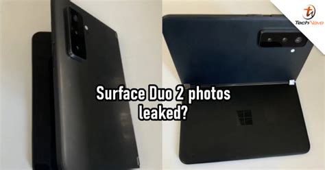 Microsoft Surface Duo 2 leak reveals triple-camera | TechNave