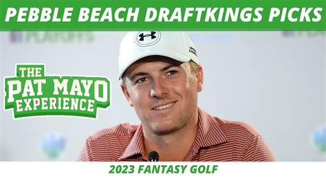 Pebble Beach Draftkings Picks Final Bets One And Done Weather