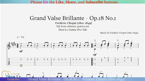 Grand Valse Brillante Op No Fr D Ric Chopin For