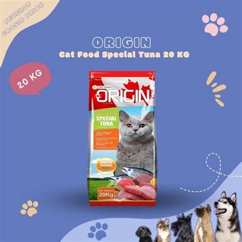 Jual Origin Special Tuna Flavour Cat Makanan Kucing Kg Shopee