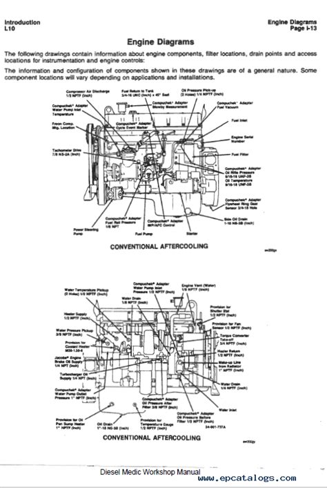 Cummins L10 Series Engines Shop Manual Download