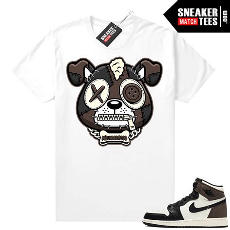 Sneaker tees Mocha 1s | Sneaker Match Tees