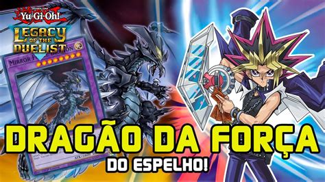 Dragão da Força do Espelho é brabo YU GI OH LINK EVOLUTION 31