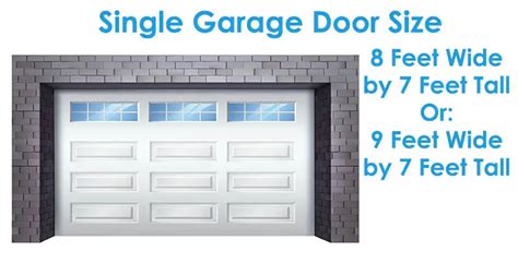 Standard Garage Door Sizes (Single, Double & Custom) - Designing Idea