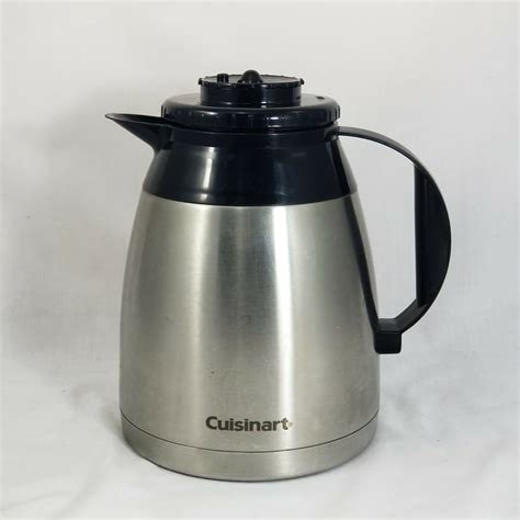 Cuisinart Stainless Steel Thermal Carafe Black 4 X 4 X 6 Inches On Sale Bed Bath And Beyond