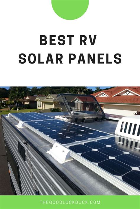 solar panels for rv trailer | Rv solar panels, Solar panels, Rv solar