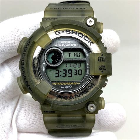 傷や汚れありジャンク扱い G SHOCK ジーショック CASIO カシオ 腕時計 DW 8200MS 8T フロッグマン FROGMAN