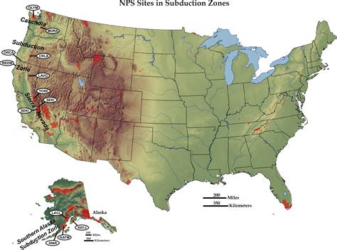 Subduction Zone Map